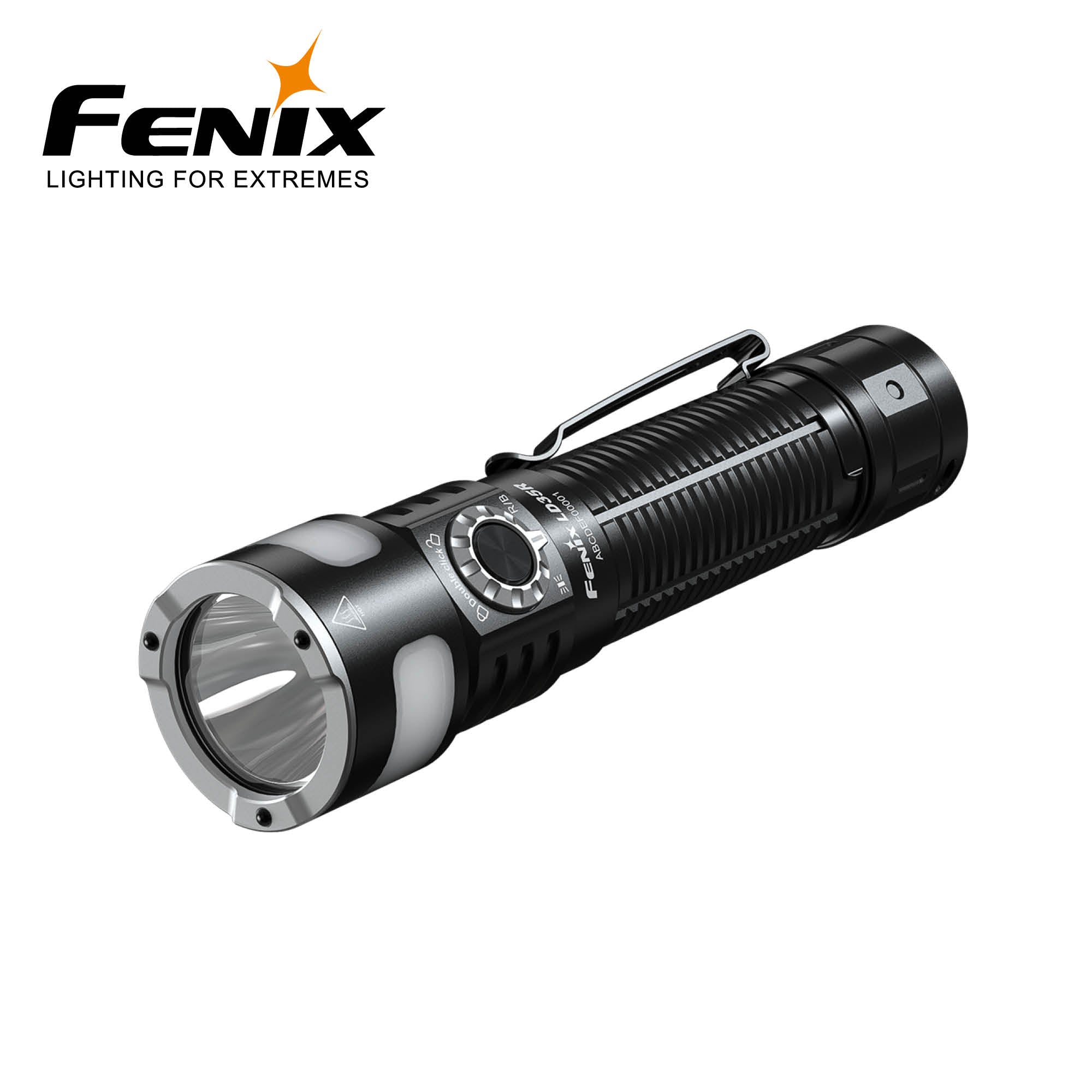 FENIX LD35R LYKT 1800LM 3-lys HVIT/RØD/Blå - Alt til Fluefiske