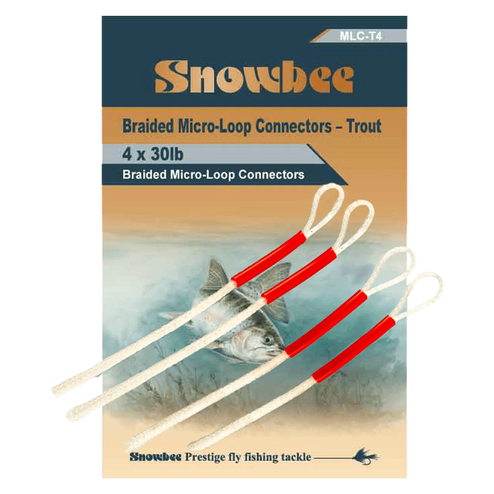Snowbee Micro-Loop Trout 20 lb 4stk - Flue.no - Fiskesener og -liner