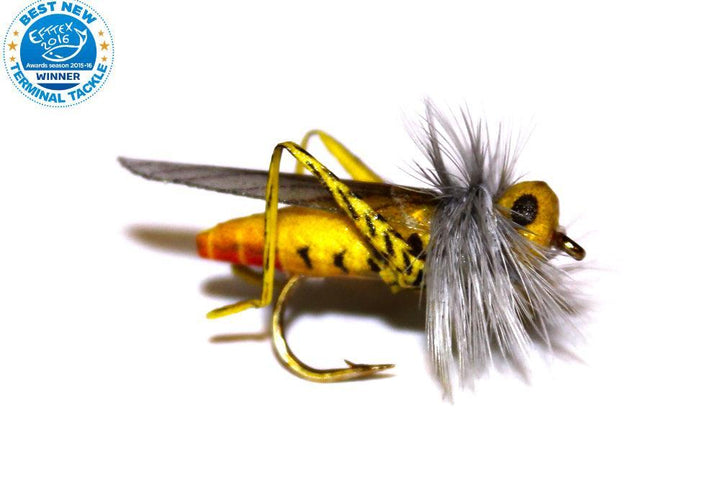 Vania | Flying Hopper Orange Tail - Flue.no - Fiskefluer