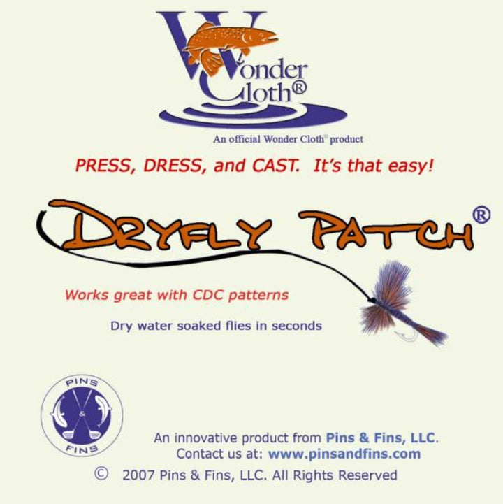 Wonder Cloth Dryfly Patch - Flue.no - Fiskeutstyr