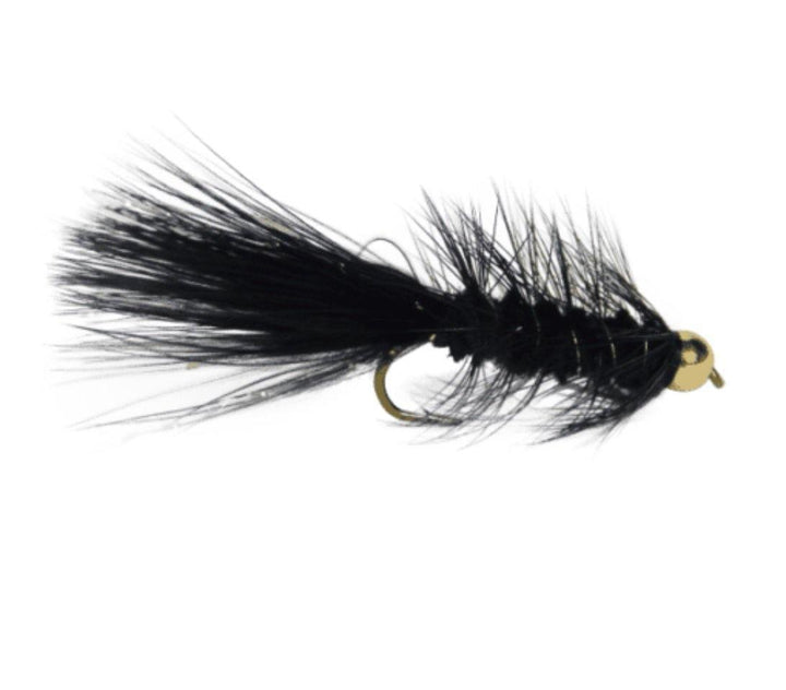Woolly Bugger Black Beadhead - Flue.no - Fiskefluer