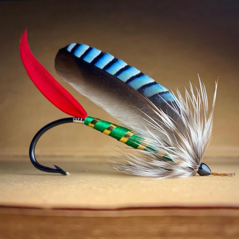 the blue jay salmon fly - Fiskefluer - Flue.no