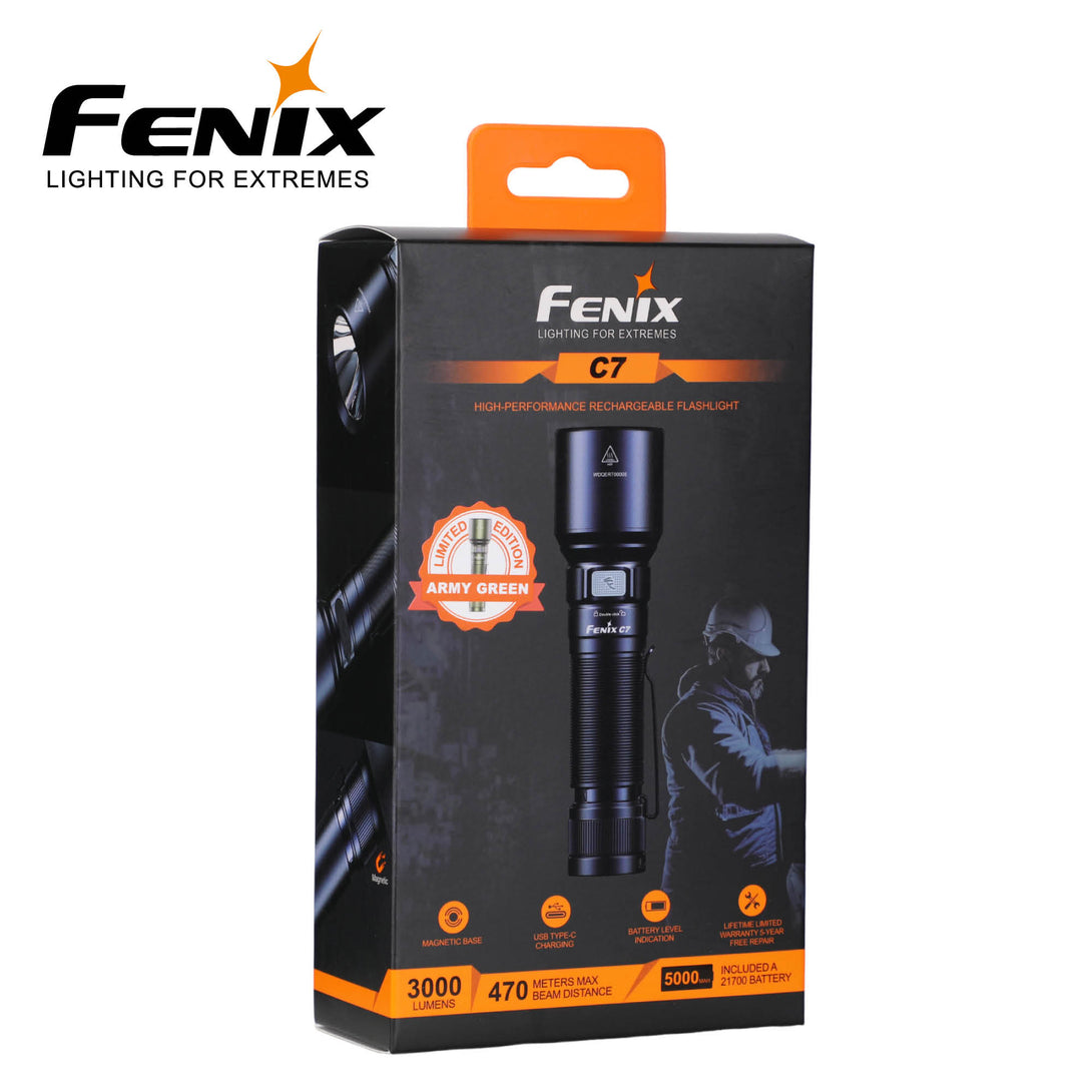FENIX C7 HIGH-PERFORMANCE LED LYKT