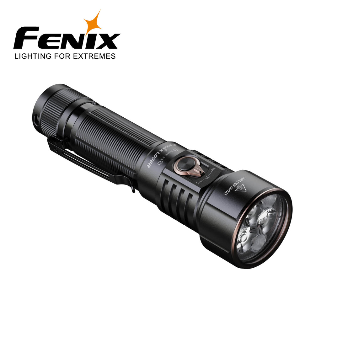 FENIX LD36R LYKT BLACK 3600LM MULTICOLOR