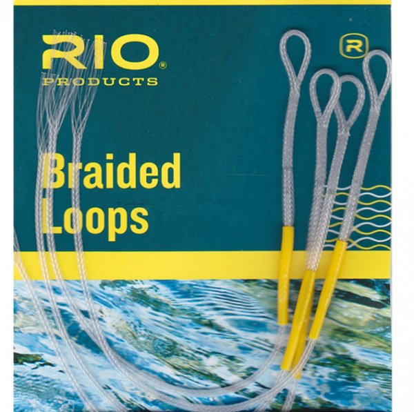 RIO Braided-Loop SALMON 30 lb 4pk Extra Large