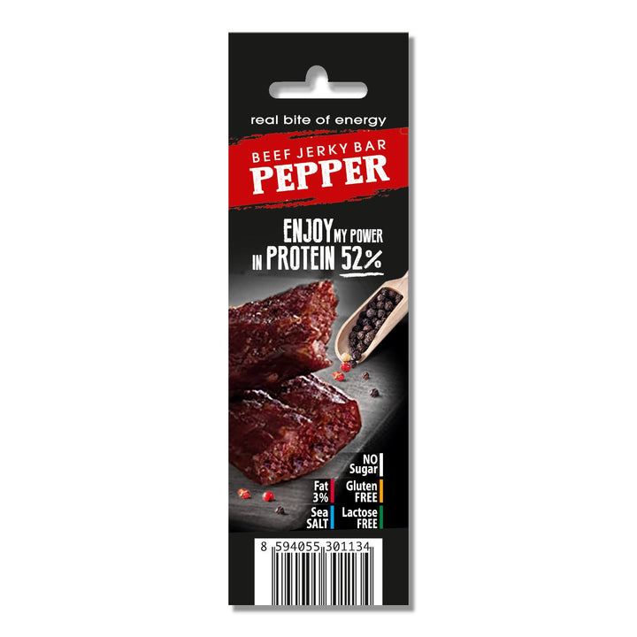 Biff Bar (Jerky Bar) Pepper 25g