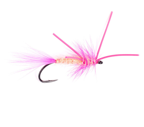 Rubber Leg Pink Streamer