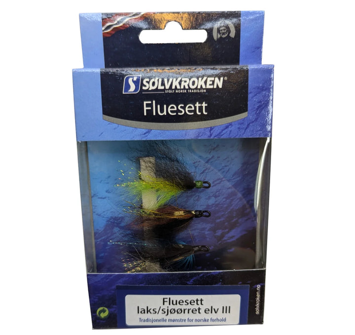 fluesett laks sjoorret elv iii solvkroken - Fluesett - Flue.no