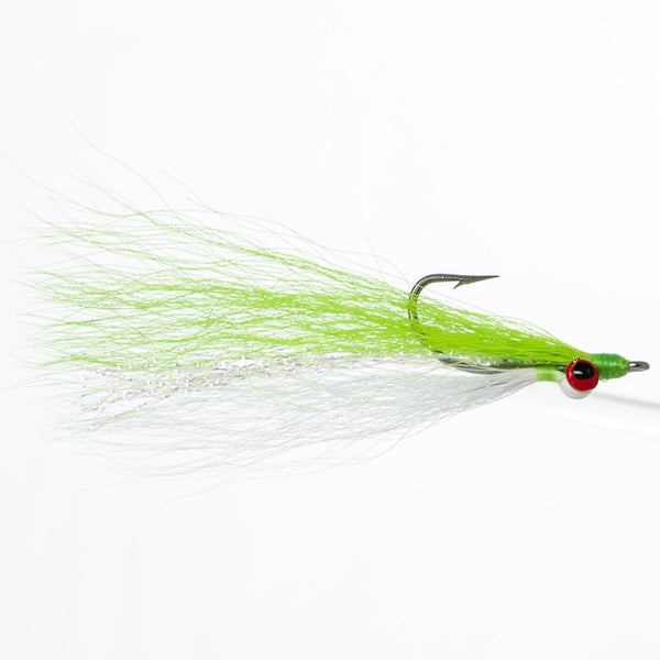 clouser uv green minnow sjoorretflue - Fiskefluer - Flue.no