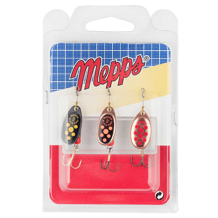 Mepps Ørret Spinnersett 3pk - Flue.no - Spinnersett