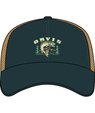 Orvis Mountain Trout Trucker Cap - Flue.no - cap