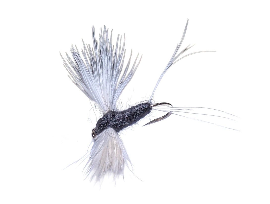 Spent Spinner Black - Flue.no - Fiskefluer