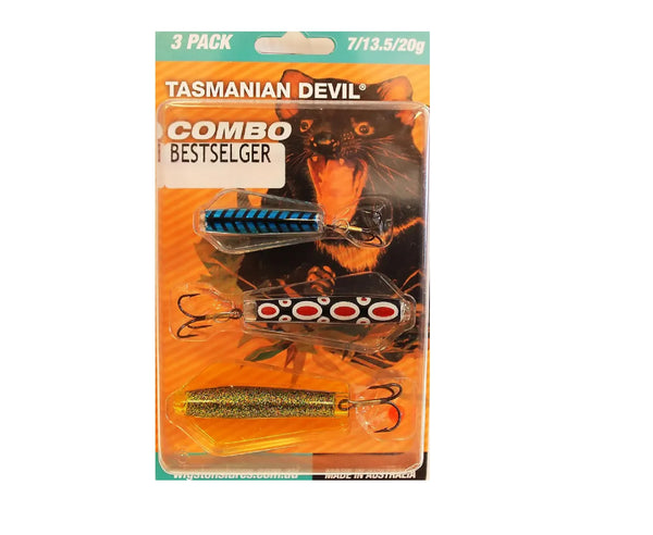 Tasmanian Devil | 3pk BESTSELGER - Flue.no - Fiskeagn og -sluker