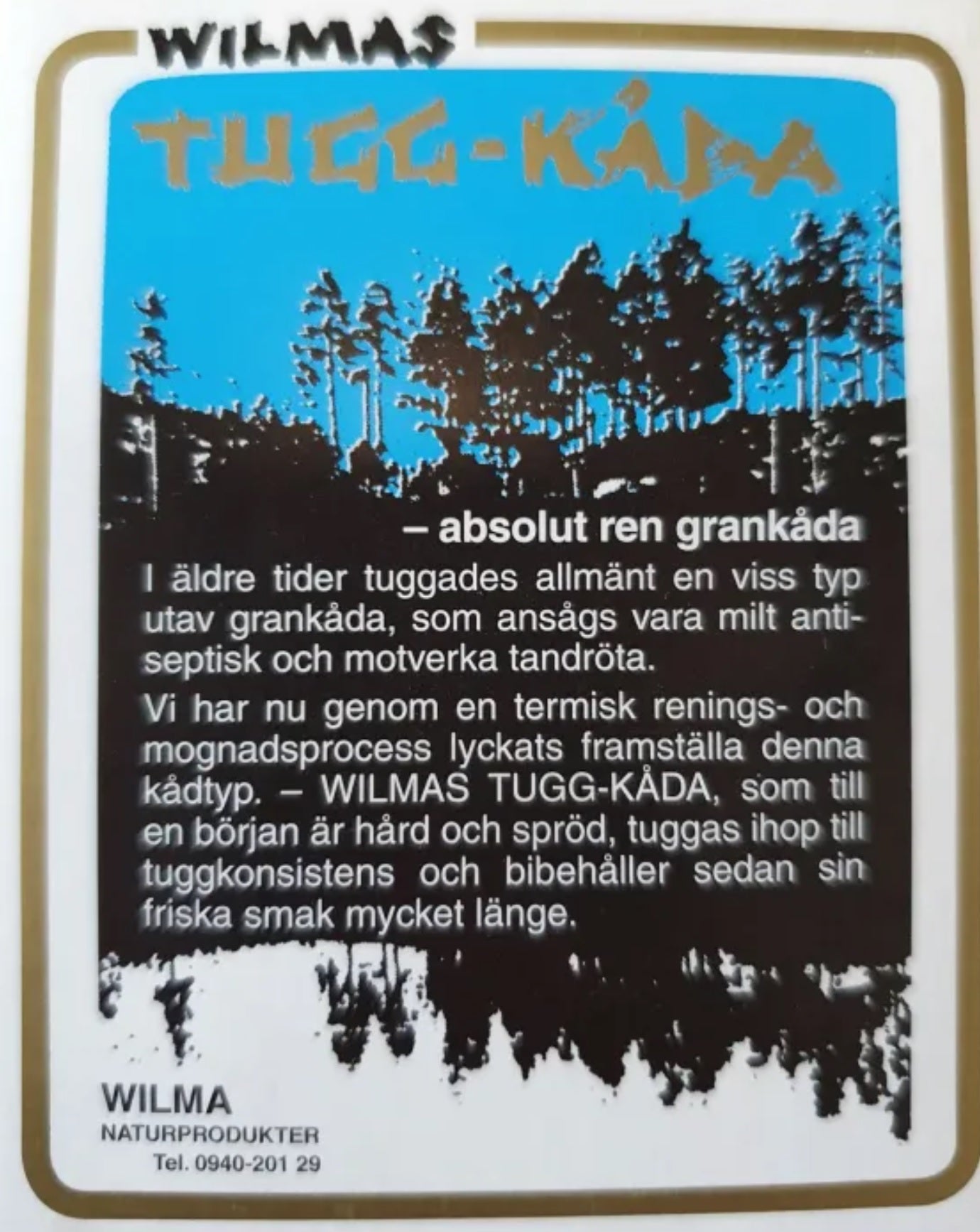 Tugg-Kåda - Kvae Tyggis - Harpiks - Alt til Fluefiske