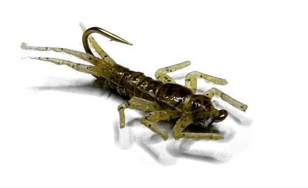 Vania | Mayfly Jig - Golden - Flue.no - Fiskefluer