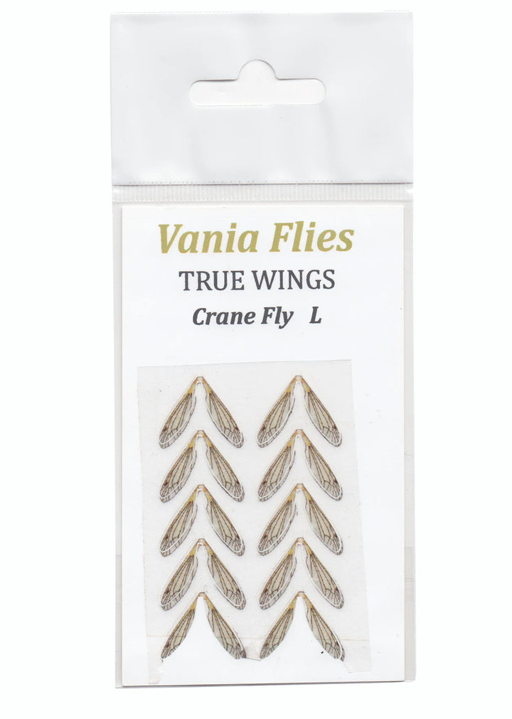 Vania True Wings stankelbein/ Crane Fly - Vinge - Flue.no - Fluebindemateriell