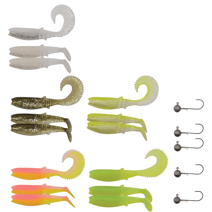 CANNIBAL KIT L 20stk | Savage Gear | Jiggsett - Flue.no - Jiggboks komplett med jigger