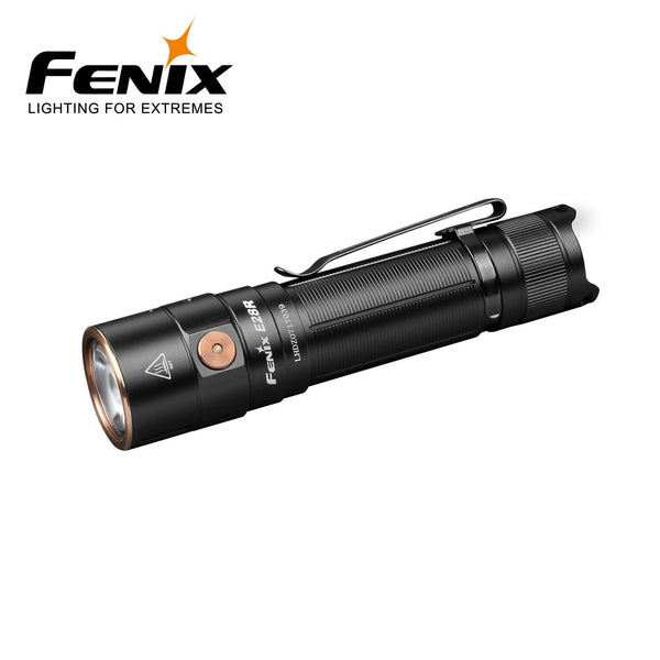 FENIX E28R LED LYKT 1500 LM M.BATTERI USB-C - Flue.no - Lommelykter