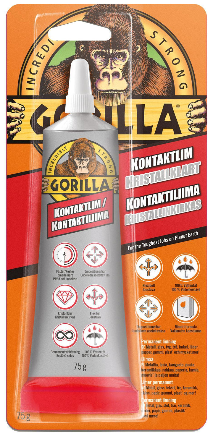 gorilla kontaktlim - Flue.no - gorilla