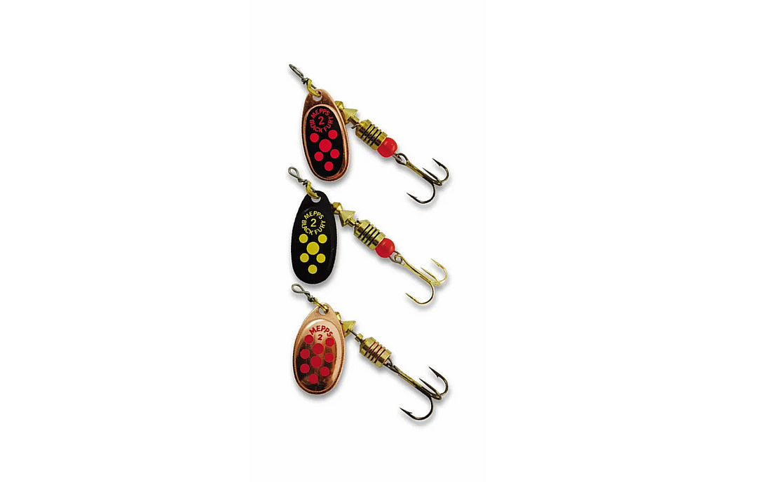 Mepps Ørret Spinnersett 3pk - Flue.no - Spinnersett