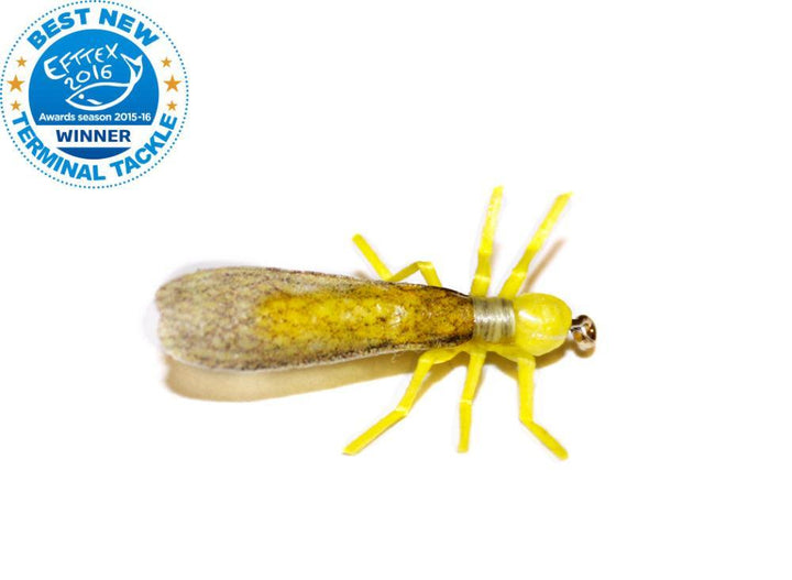 Vania | True Stone Fly Yellow - Flue.no - Fiskefluer