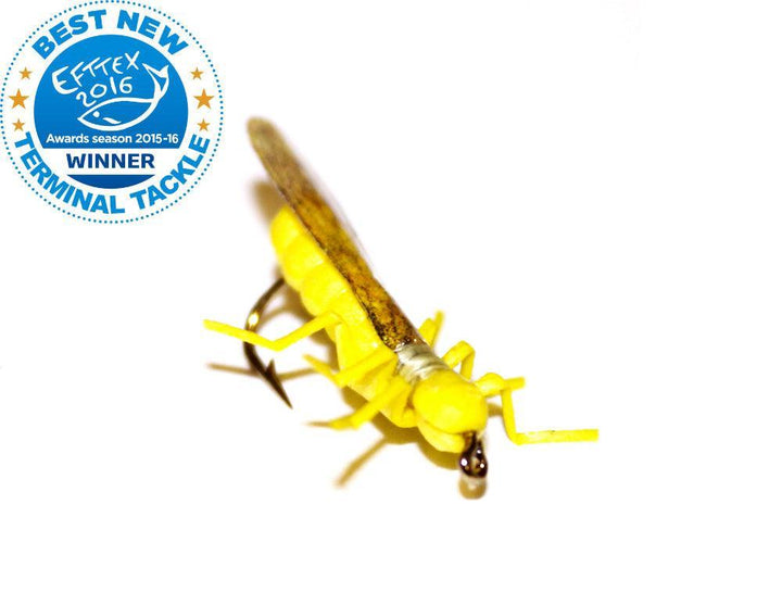 Vania | True Stone Fly Yellow - Flue.no - Fiskefluer