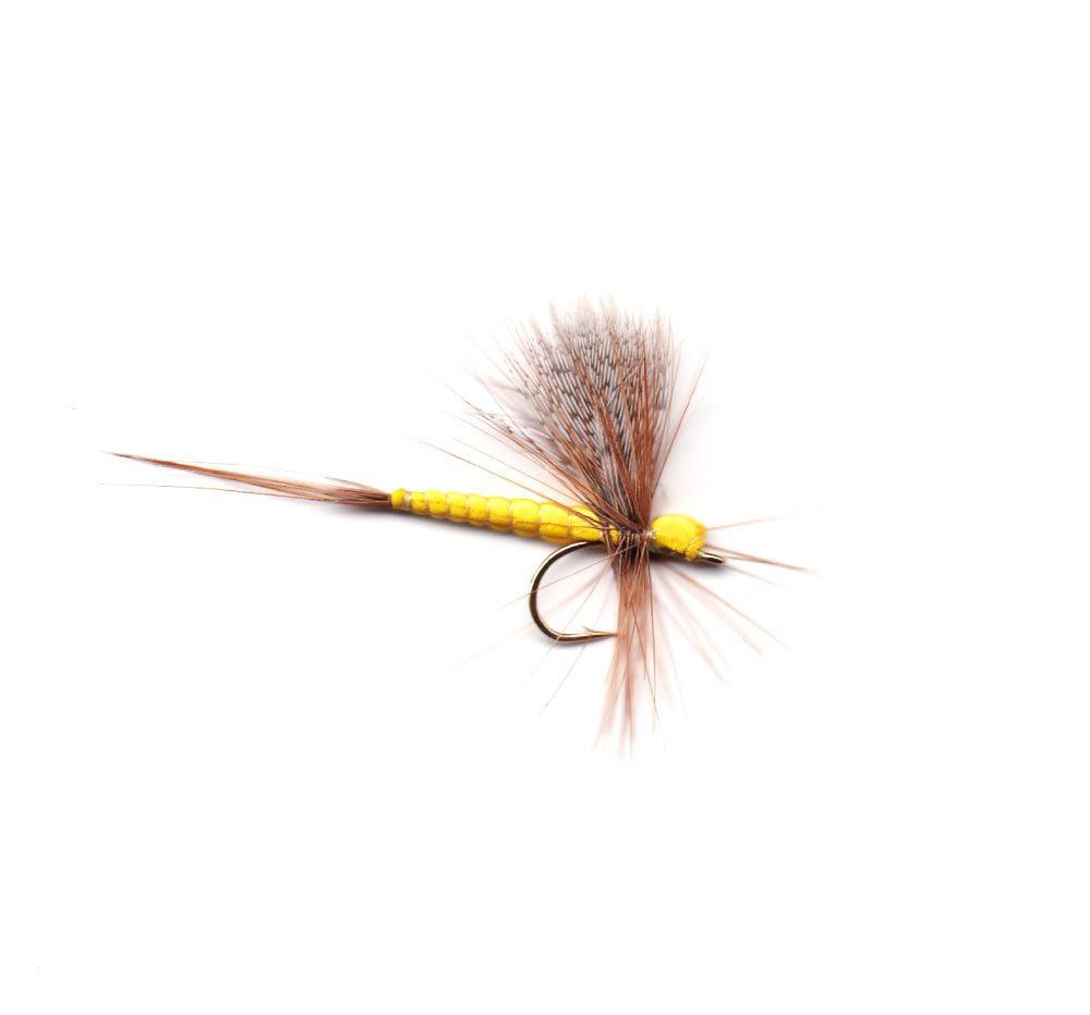 Vania | Yellow May Fly (Classic) - Flue.no - Fiskefluer