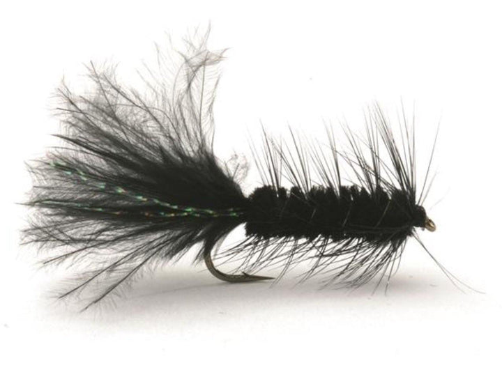 wooly bugger black nohead - Flue.no - fiskefluer